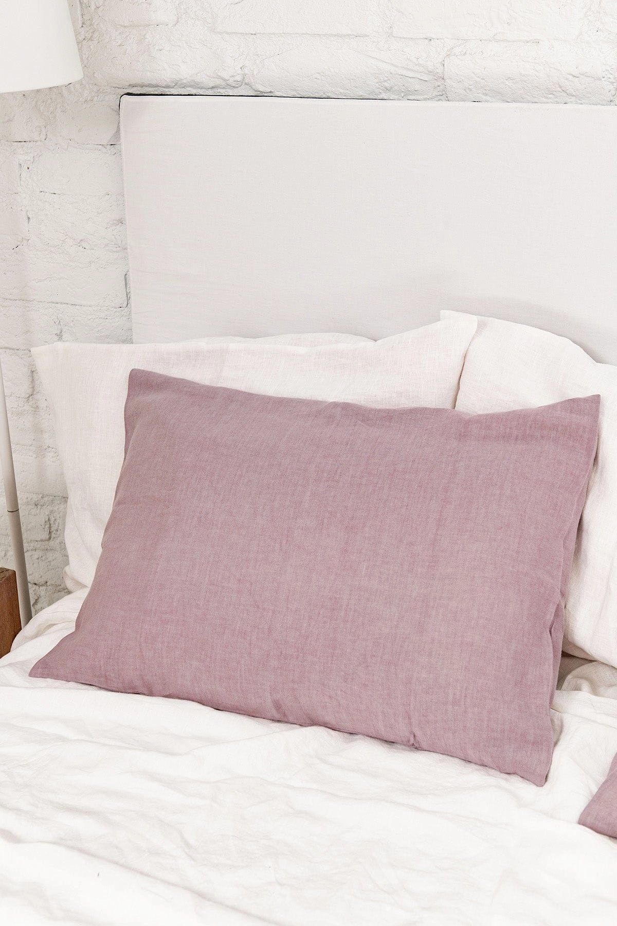 Linen Pillowcase | Dusty Rose