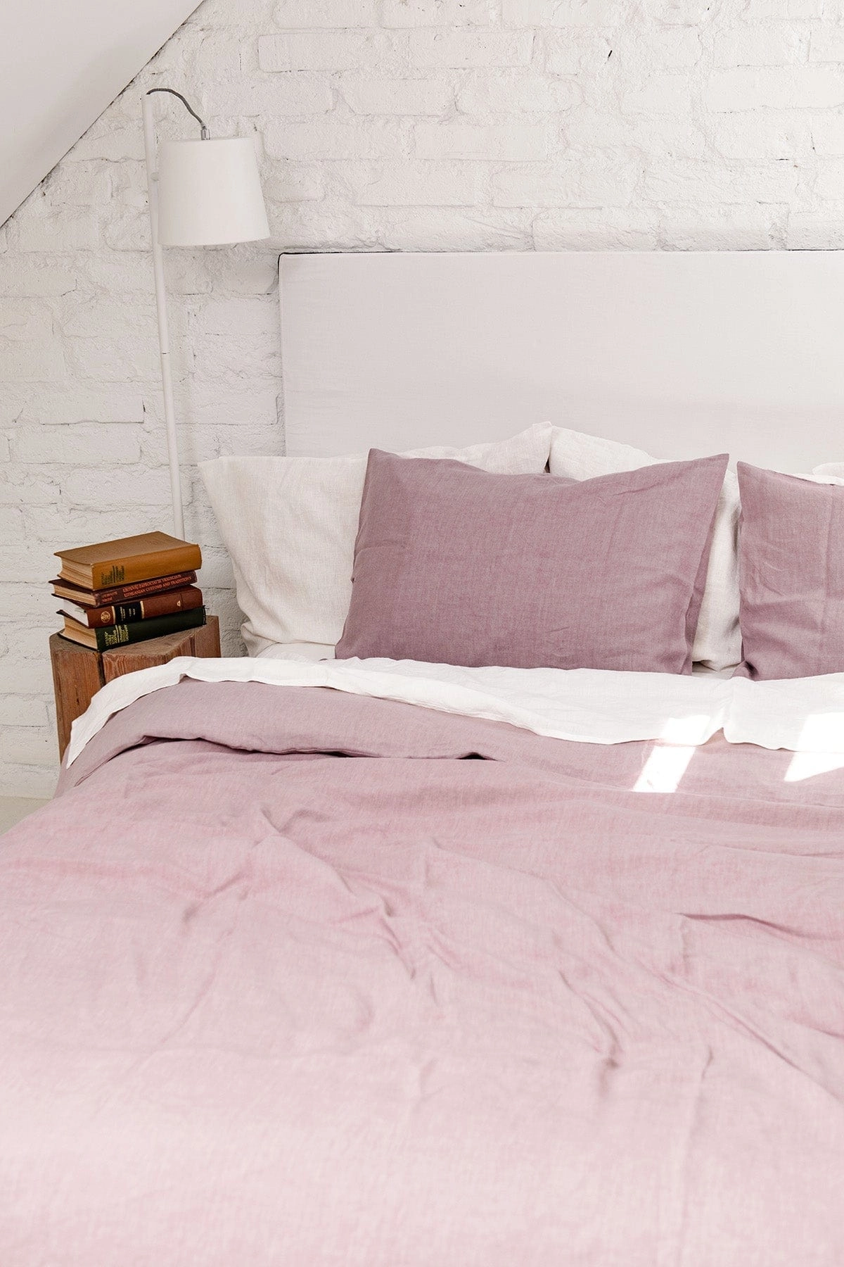 Linen Pillowcase | Dusty Rose
