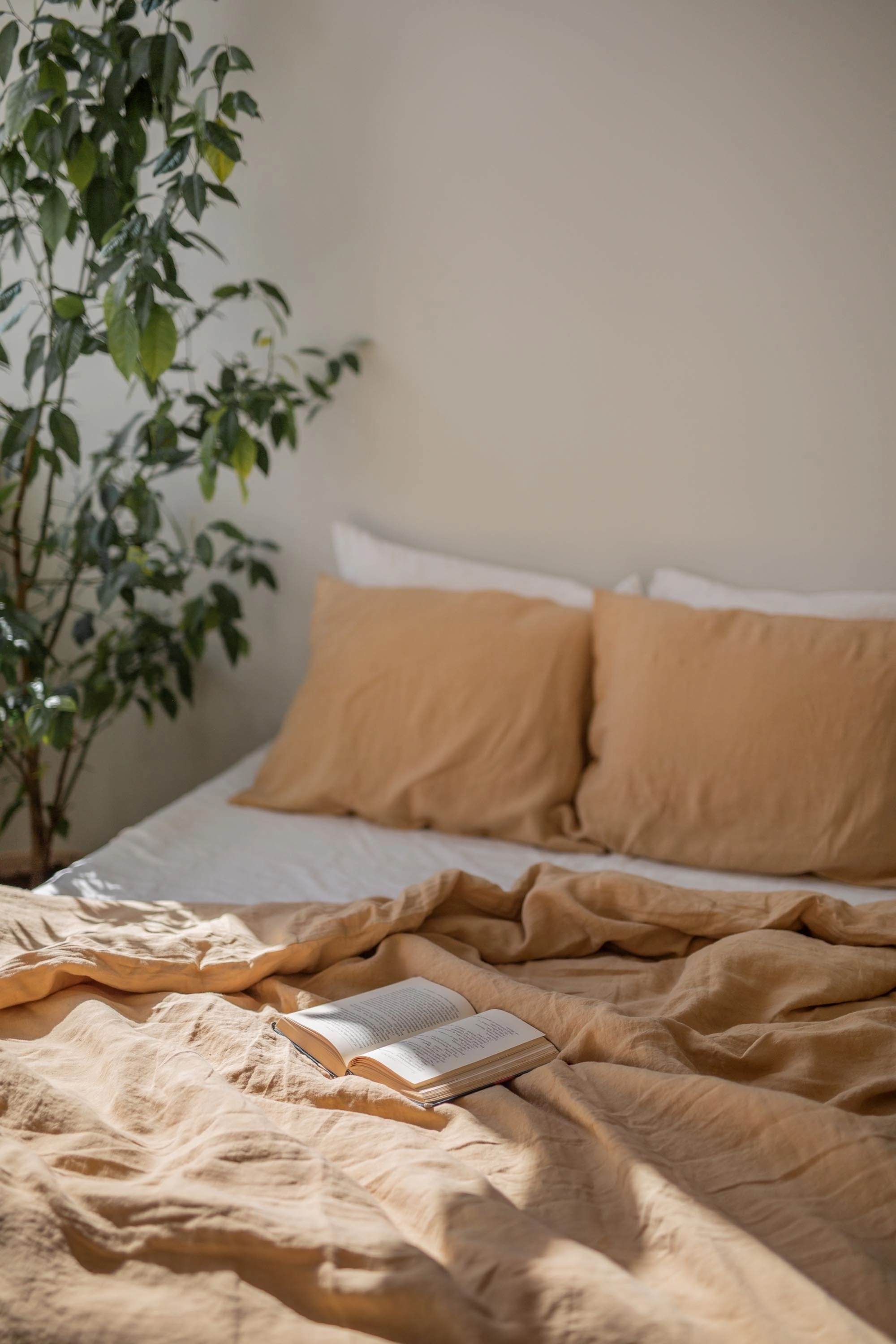 Linen Pillowcase | Mustard