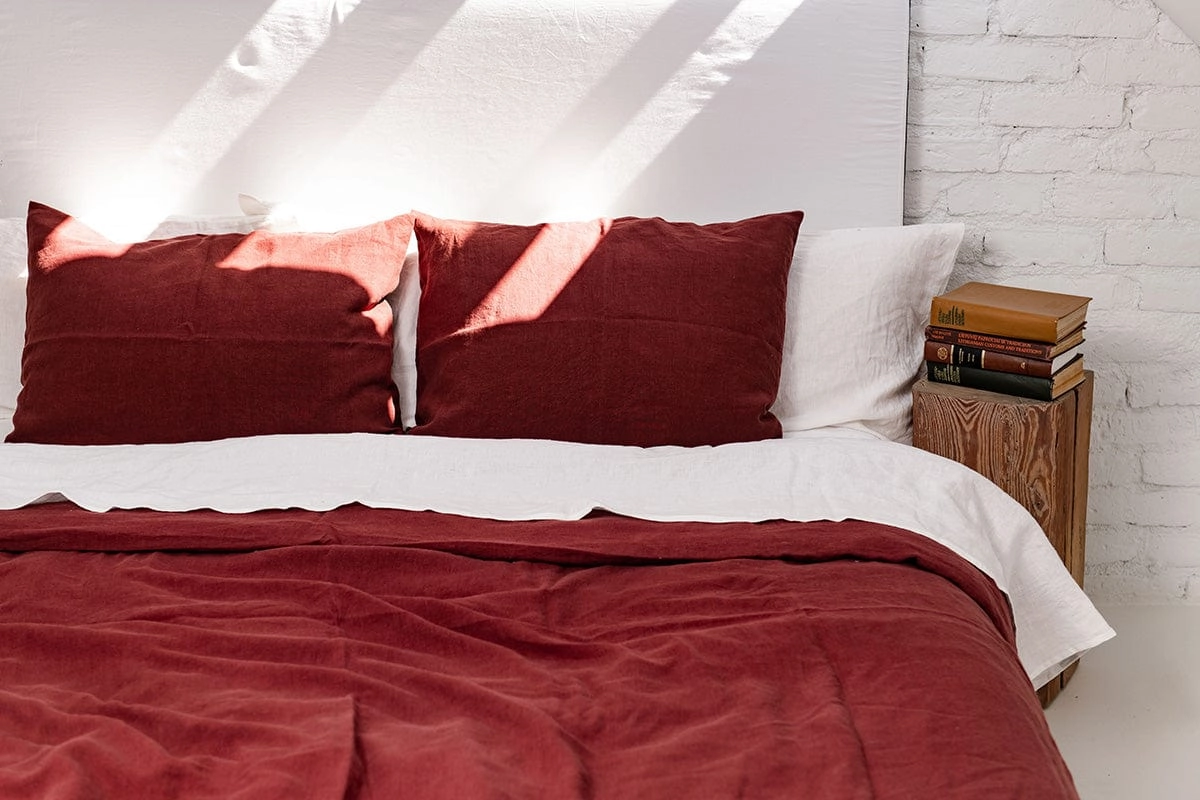 Linen Pillowcase | Terracotta