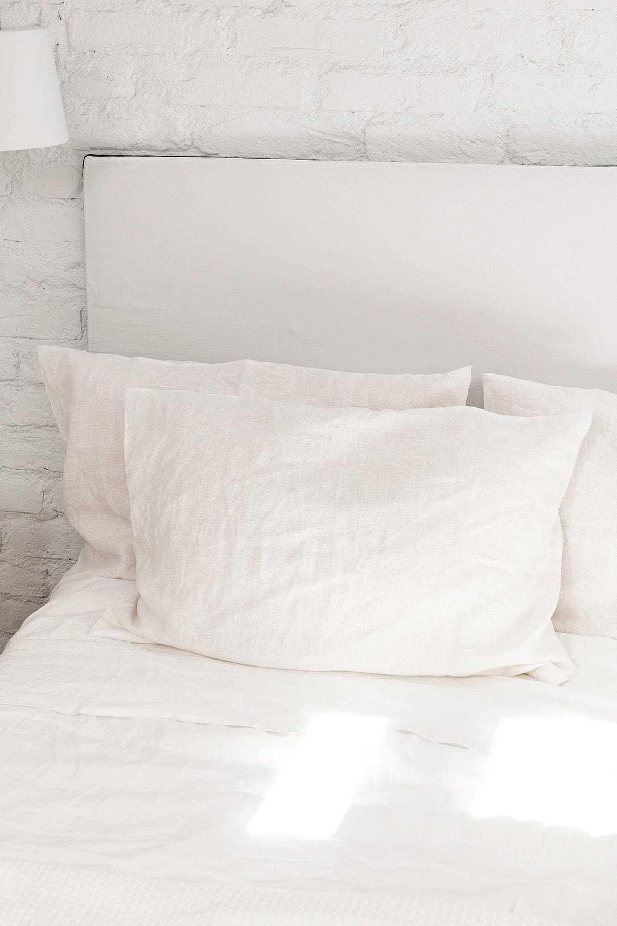Linen Pillowcase | White