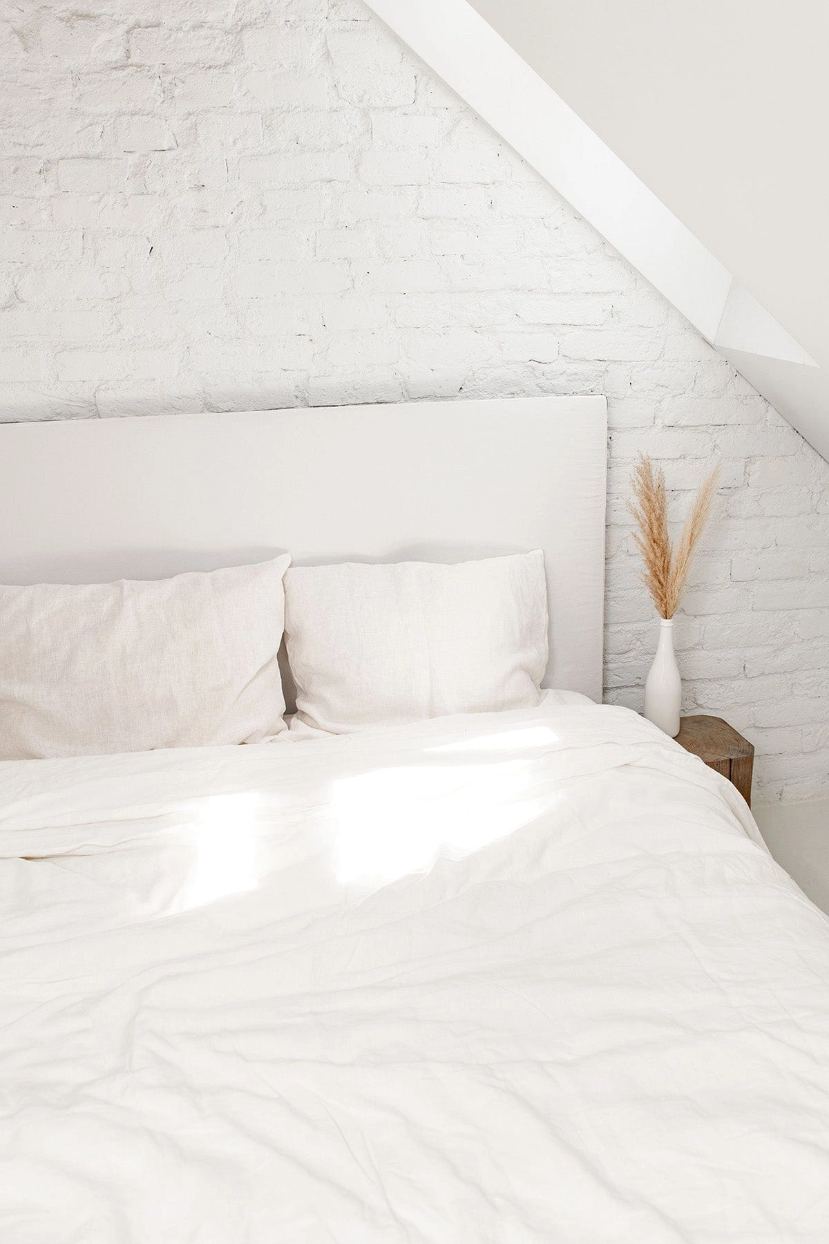 Linen Pillowcase | White