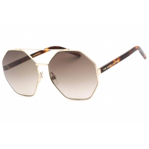 Marc Jacobs Women's Sunglasses - Gold Havana Metal Round Frame | MARC 524/S 006J HA