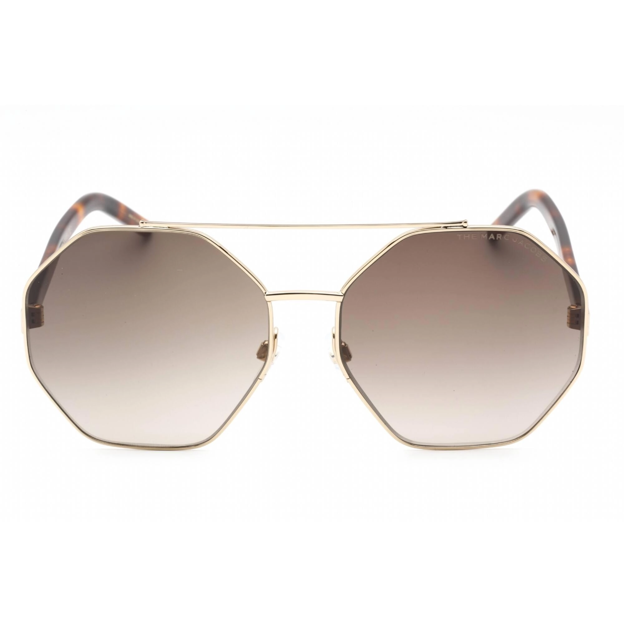 Marc Jacobs Women's Sunglasses - Gold Havana Metal Round Frame | MARC 524/S 006J HA