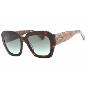 Missoni Women's Sunglasses - Grey Green Lens Havana Plastic Frame | MIS 0079/S 0086 IB