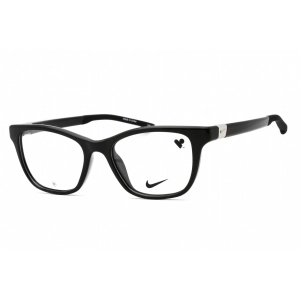 Nike Women's Eyeglasses - Black Injected Propionate Cat Eye Frame | NIKE 7154 001