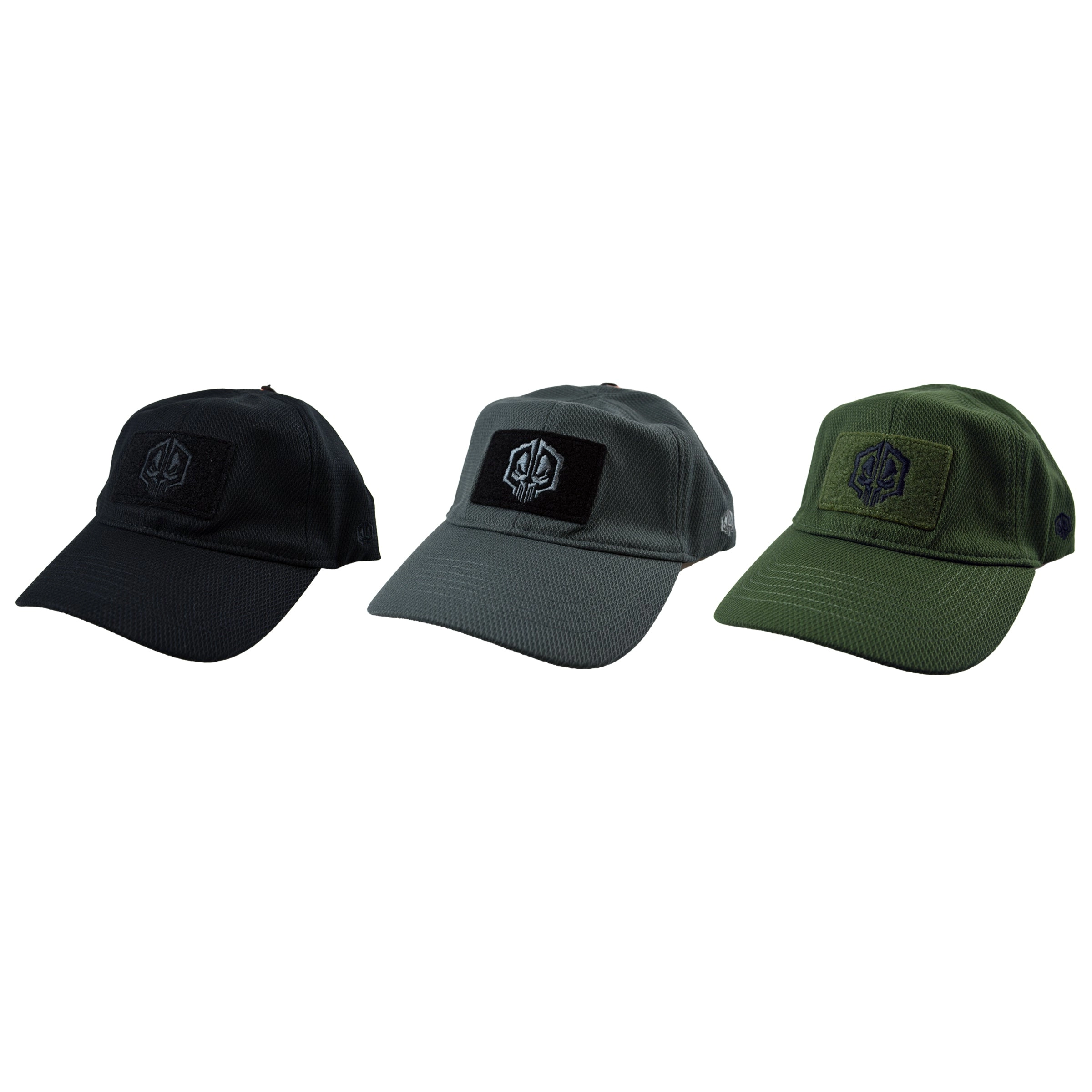 Patriotic Tac Gear Hat and Accessory Assortment Floor Display (Clean) - 56 Pieces Per Retail Ready Display 88469