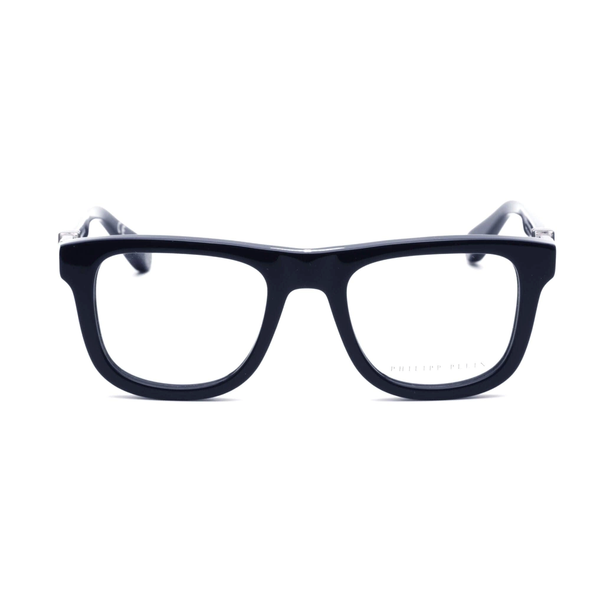 Philipp Plein Women's Eyeglasses - Full Rim Blue Rectangular Frame | VPP023M 0D82