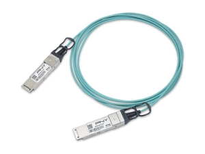 PNY NVIDIA Compatible - InfiniBand cable - QSFP to QSFP - 3 m - fiber optic - halogen-free, active PFA1A00-E003