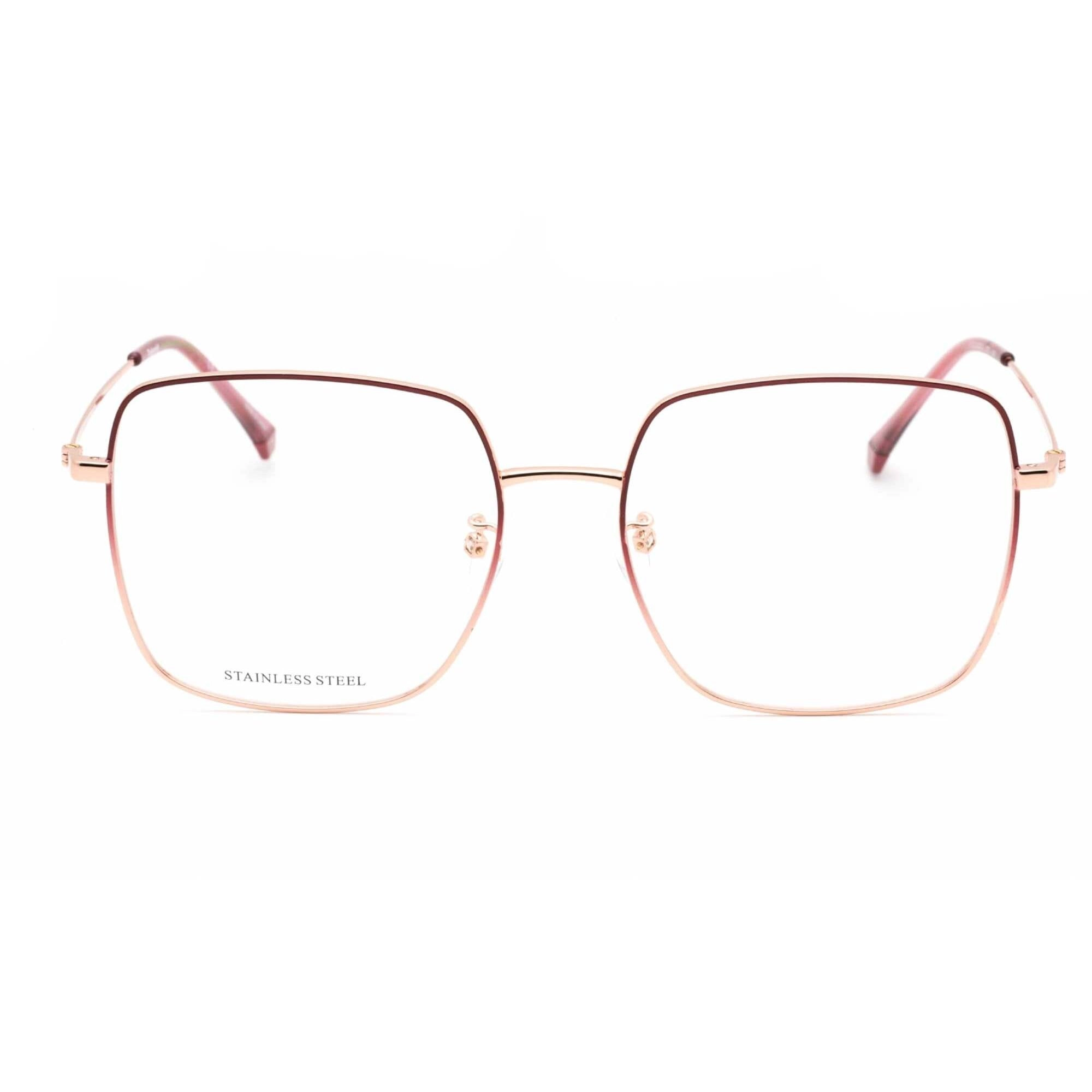 Polaroid Core Women's Eyeglasses - Burgundy Pink Butterfly Frame | PLD D428/G 00T5 00