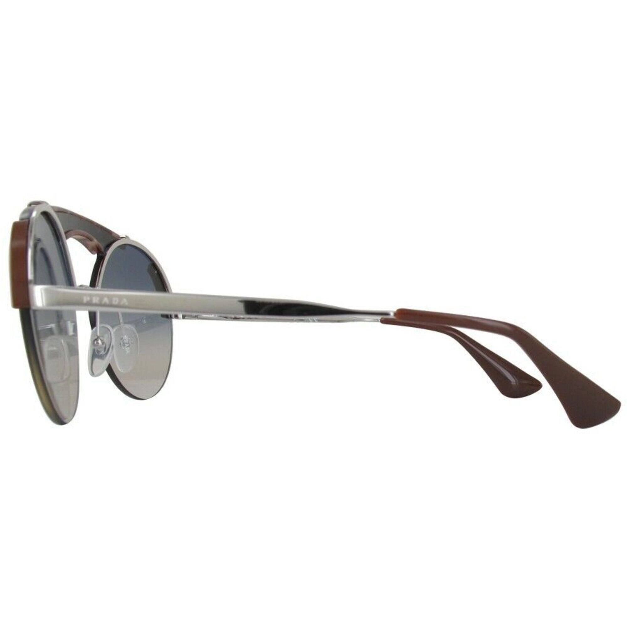 Prada Women's Sunglasses - Silver Pink Havana Brown Frame | PRADA 0PR 52US C135R037
