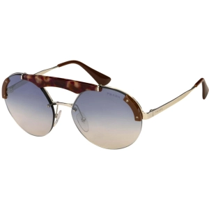 Prada Women's Sunglasses - Silver Pink Havana Brown Frame | PRADA 0PR 52US C135R037