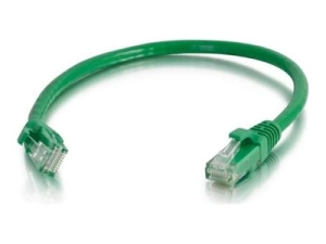 Quiktron Q Series - Patch cable - RJ-45 (M) to RJ-45 (M) - 58 ft - CAT 6 - snagless, stranded - green 576-120-007