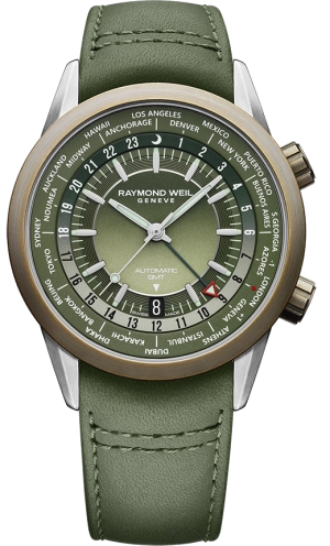Raymond Weil Freelancer GMT Worldtimer 2765-SBC-52001