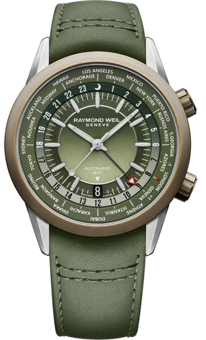 Raymond Weil Freelancer GMT Worldtimer 2765-SBC-52001