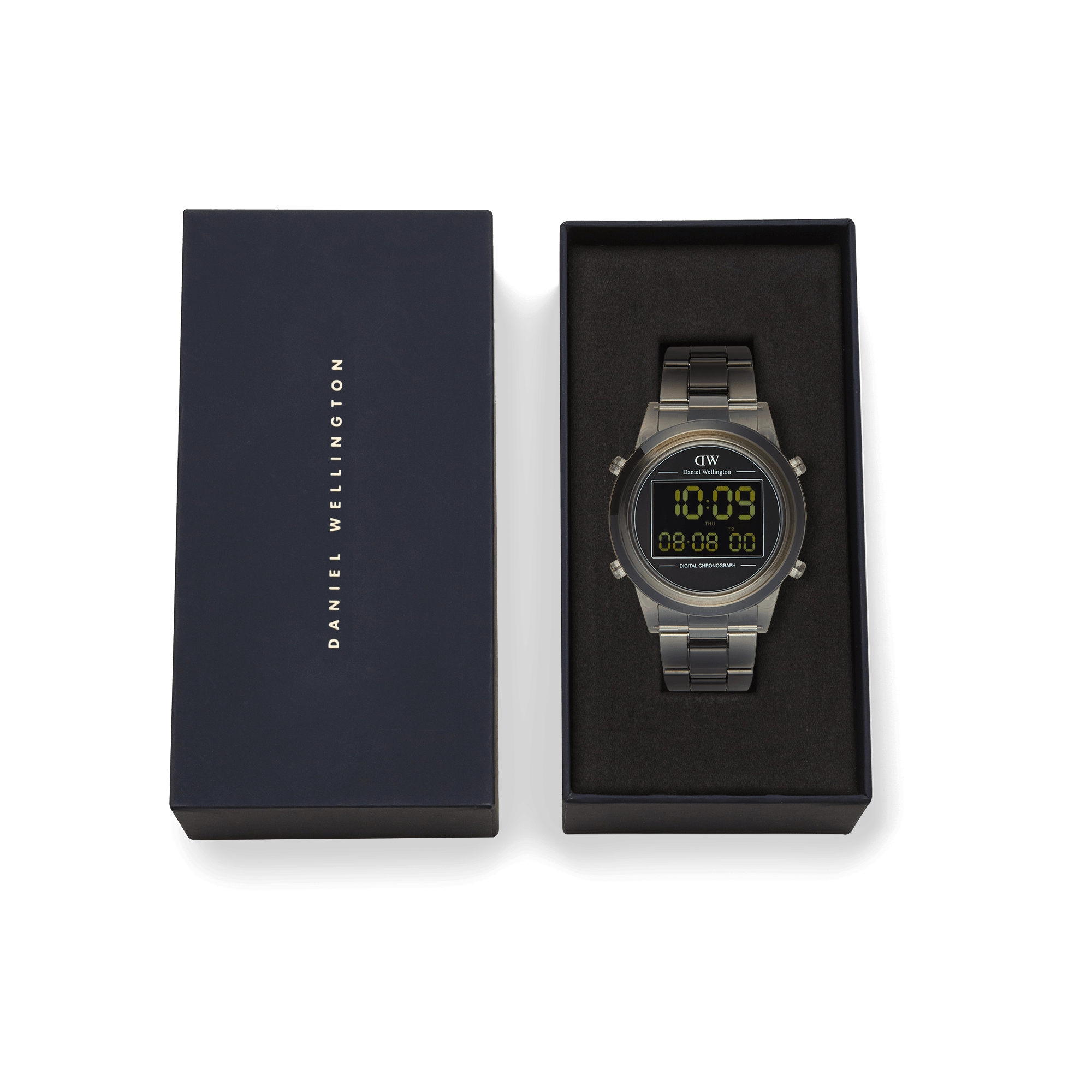 Retro Digital Dark Grey Dark Grey