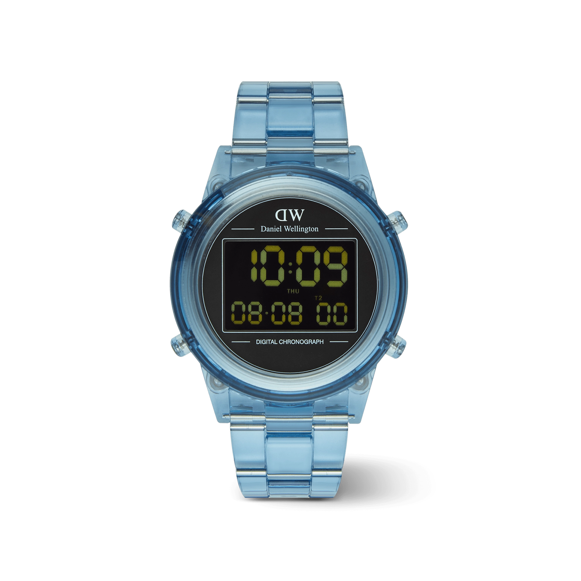 Retro Digital Light Blue Light Blue