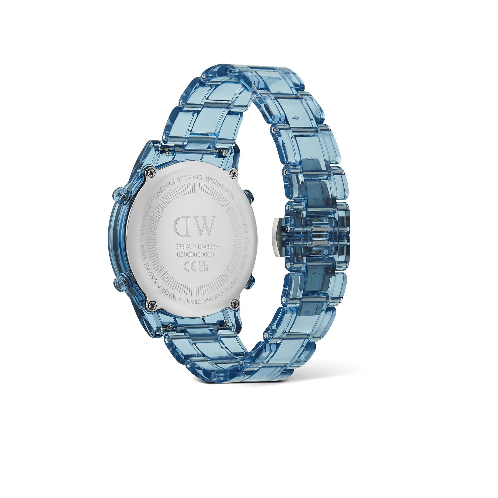Retro Digital Light Blue Light Blue