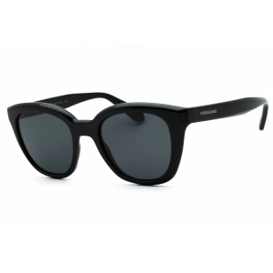 Salvatore Ferragamo Women's Sunglasses - Black Full Rim Cat Eye Frame | SF2000S 001