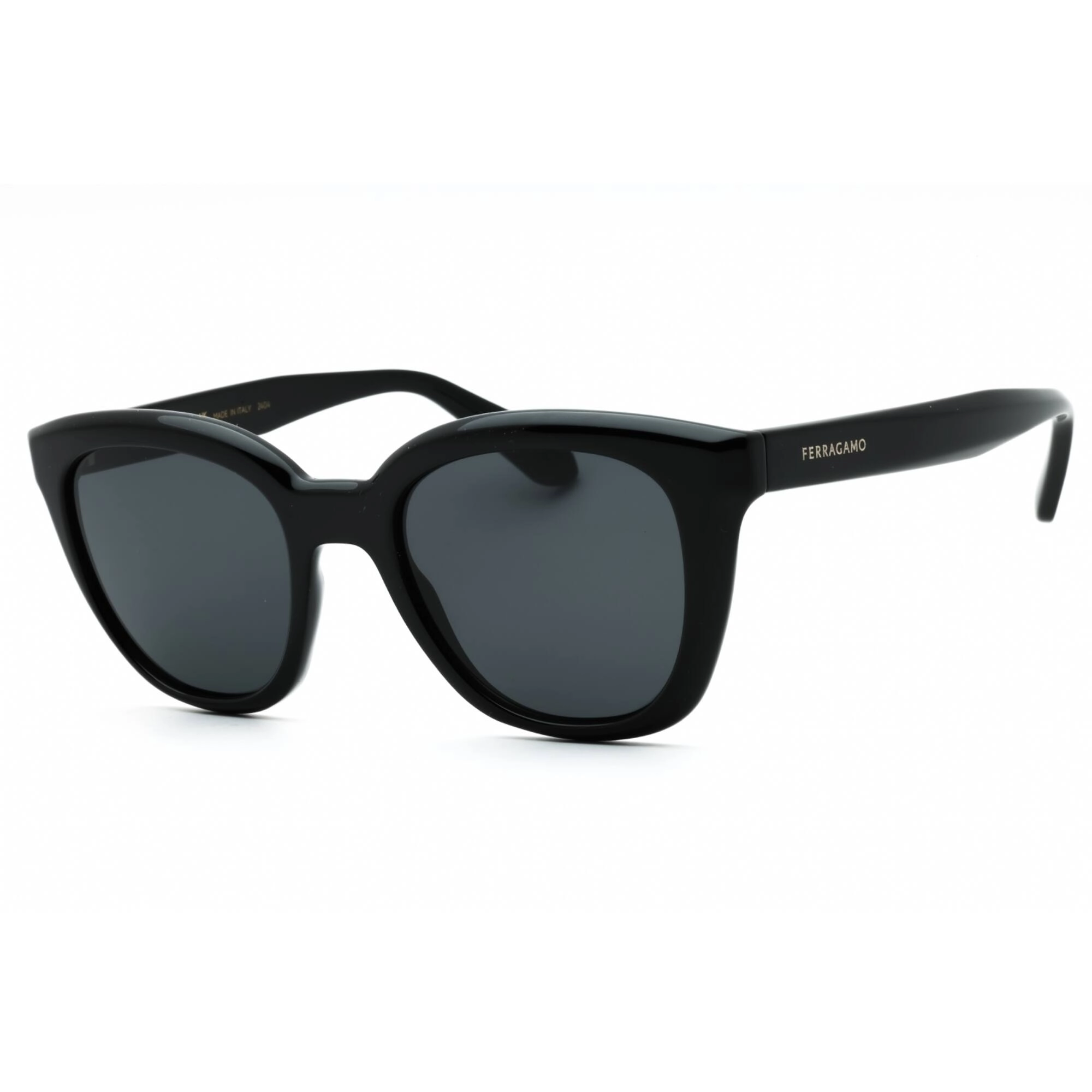Salvatore Ferragamo Women's Sunglasses - Black Full Rim Cat Eye Frame | SF2000S 001