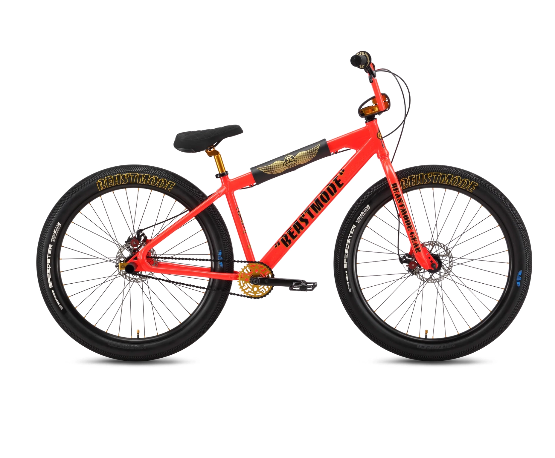 SE Bikes Beast Mode Ripper 27.5  BMX Bike Red 2023