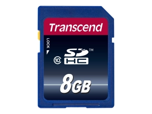 Transcend Ultimate - Flash memory card - 8 GB - Class 10 - 200x - SDHC TS8GSDHC10