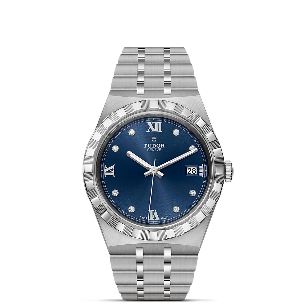 TUDOR Royal 38mm Blue Dial Watch M28500-0006