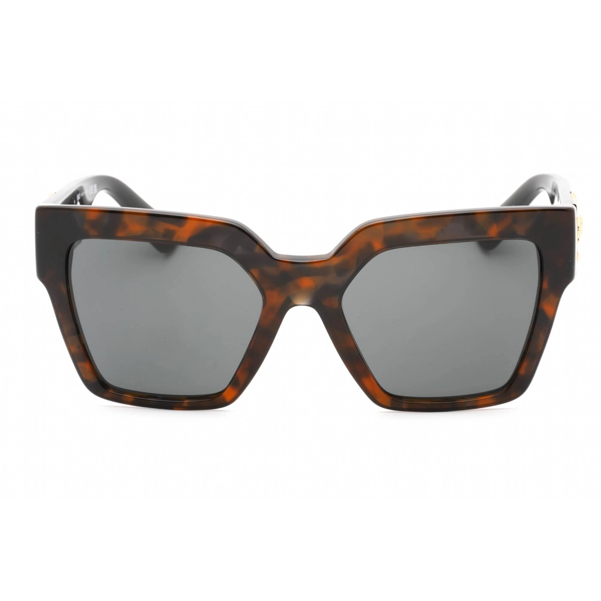 Versace Women's Sunglasses - Havana Full Rim Frame Dark Grey Lens | 0VE4458 542987