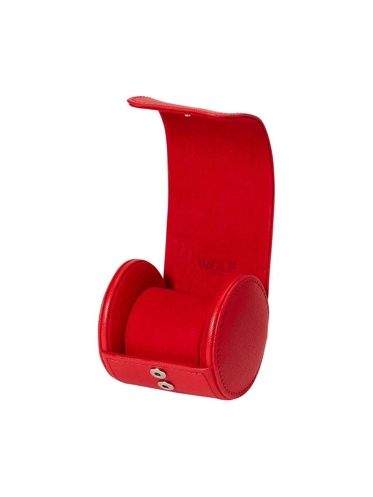 Wolf Tutti Frutti Single Watch Roll - Red