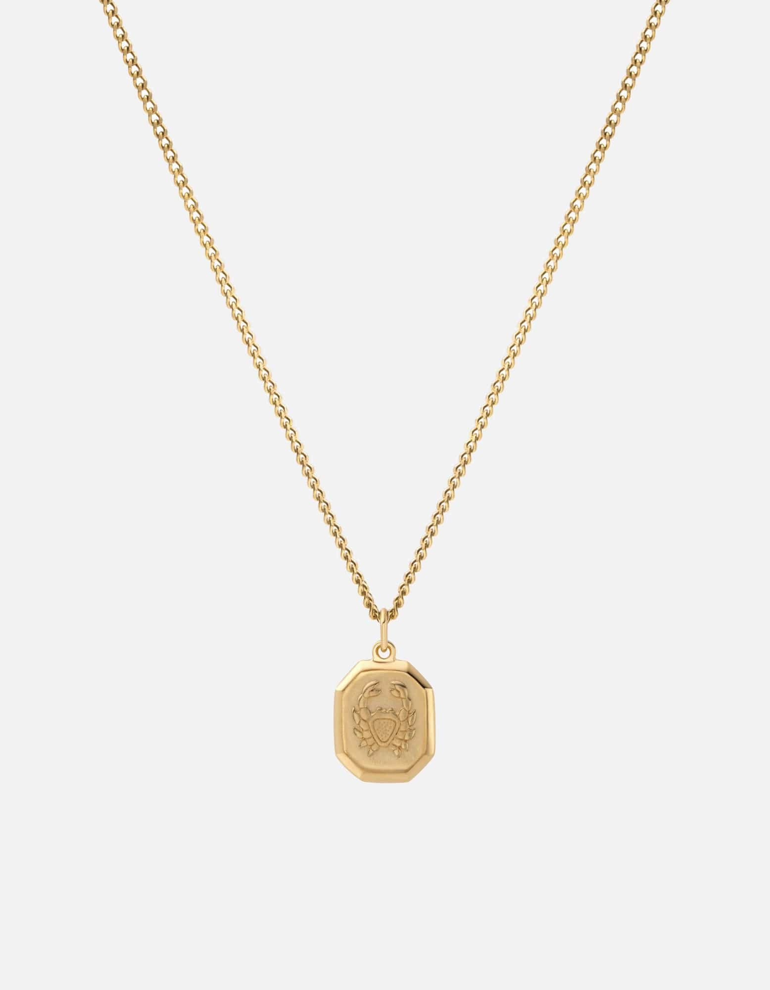 Zodiac Nyle Necklace, Gold Vermeil